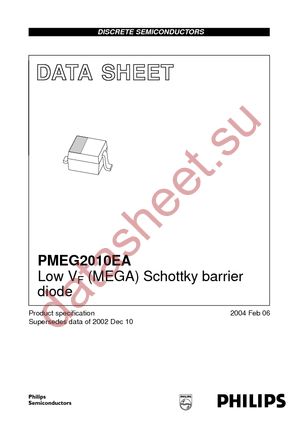 PMEG2010EA T/R datasheet  
